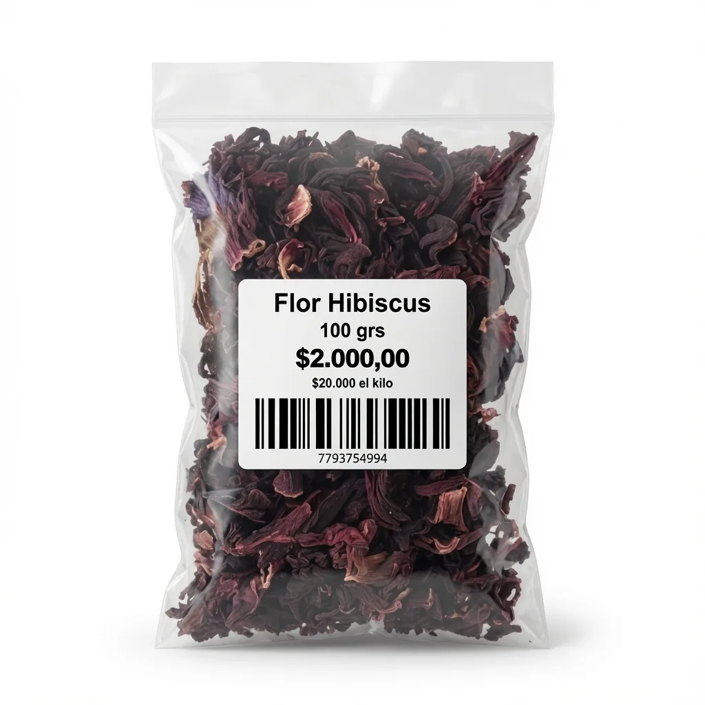 Flor Hibiscus (Flor de Jamaica)