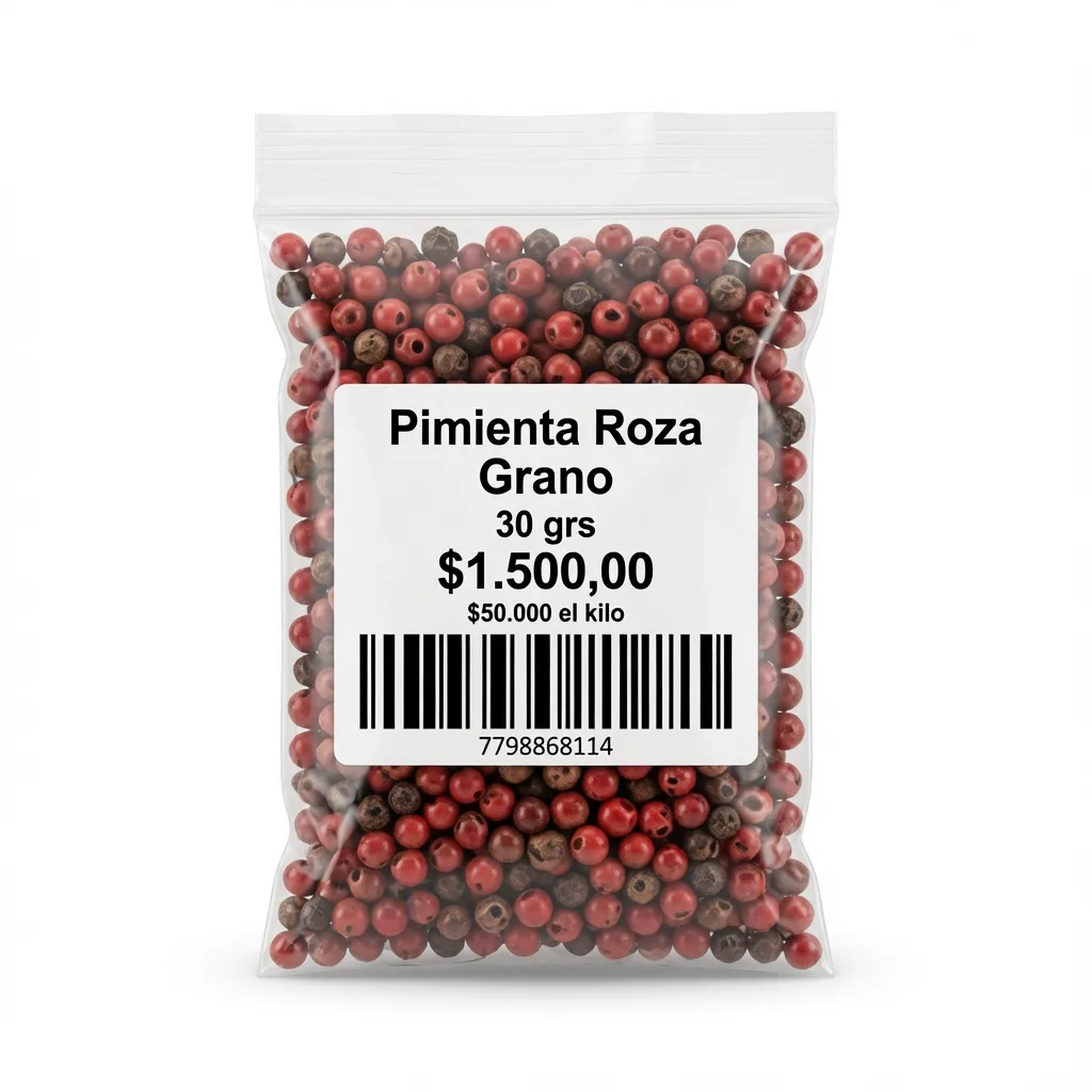 Pimienta Roza Grano