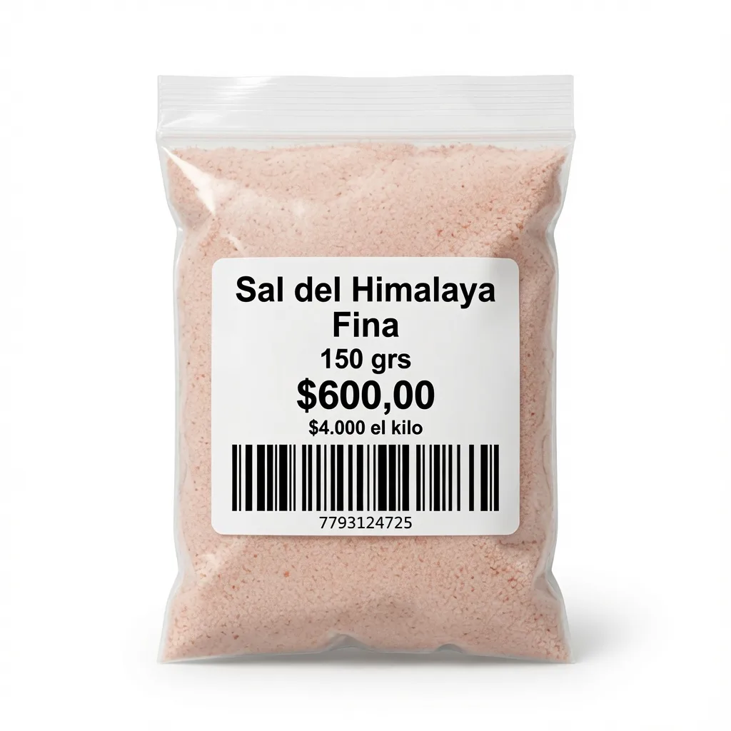Sal del Himalaya Fina