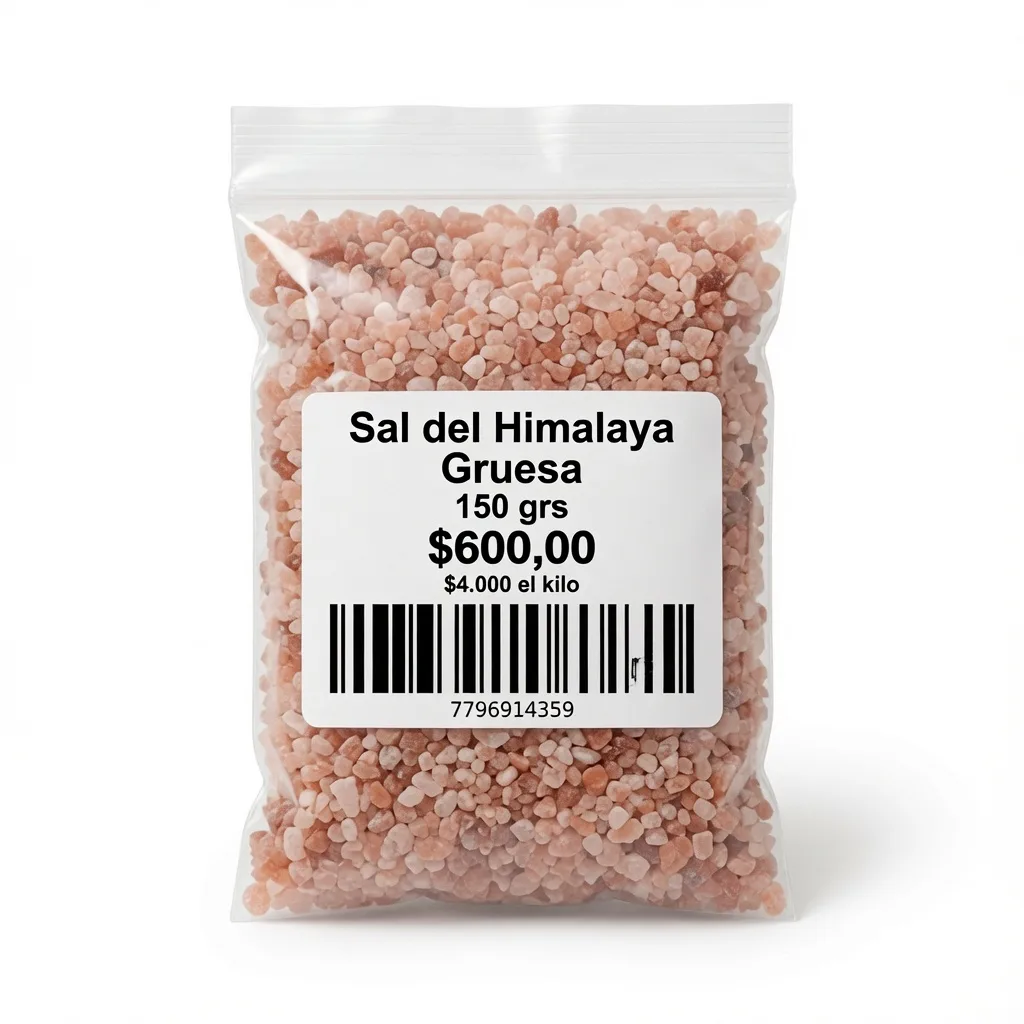 Sal del Himalaya Gruesa